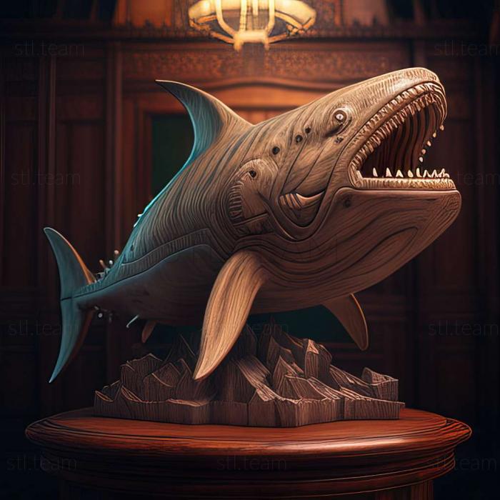 3D модель Megalodontesidae (STL)